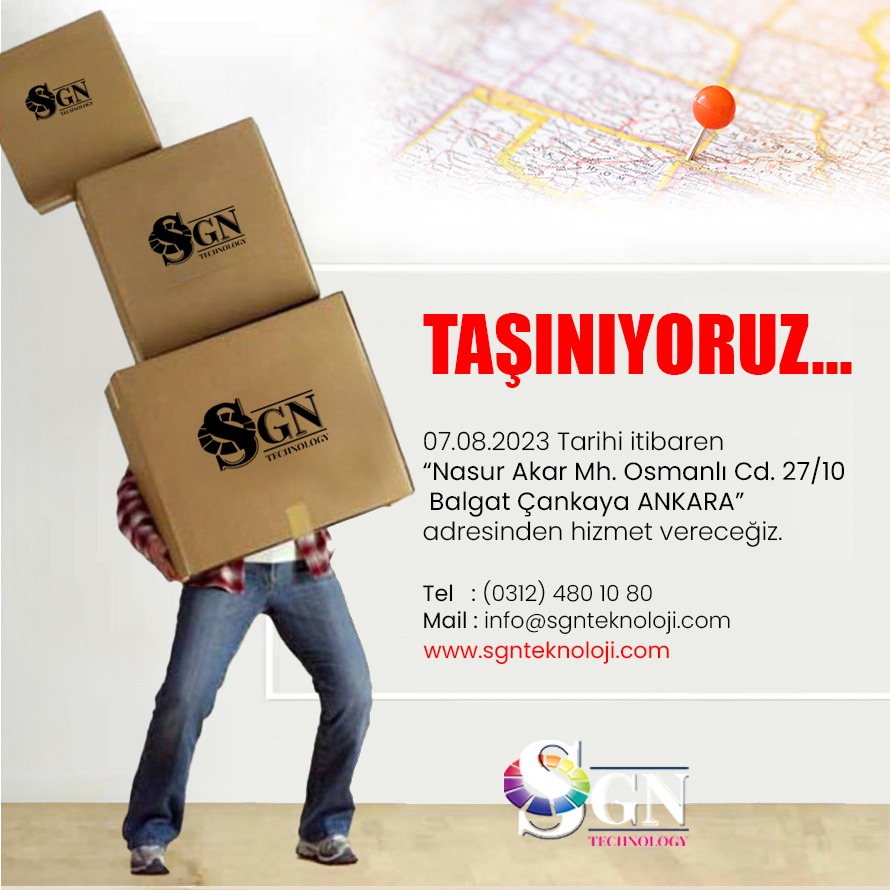 Taşınıyoruz